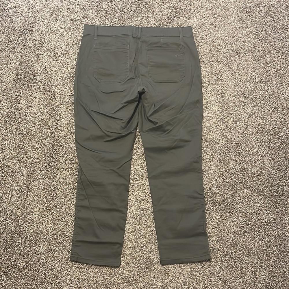 Democracy Gray/Olive Green Pants - Picture 5 of 6